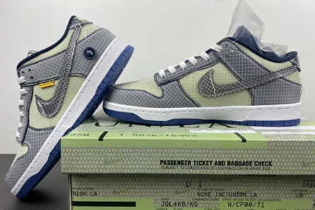 Designer inspired Nike Dunk Low Union Passport Pack Pistachio  DJ9649-401 Bold 7277