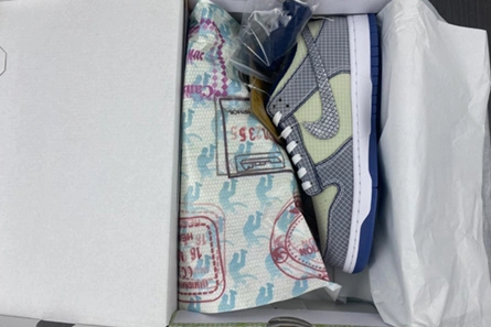 Designer inspired Nike Dunk Low Union Passport Pack Pistachio  DJ9649-401 Bold 7277