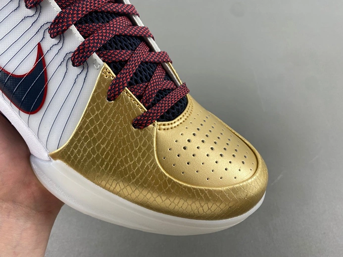 Luxury copy Nike Kobe 4 Protro Gold Medal  FQ3544-100 Durable 7579