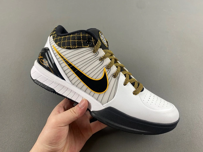 Style match Nike Kobe 4 Protro White Black Del Sol  AV6339-101 SmartChoice 6095