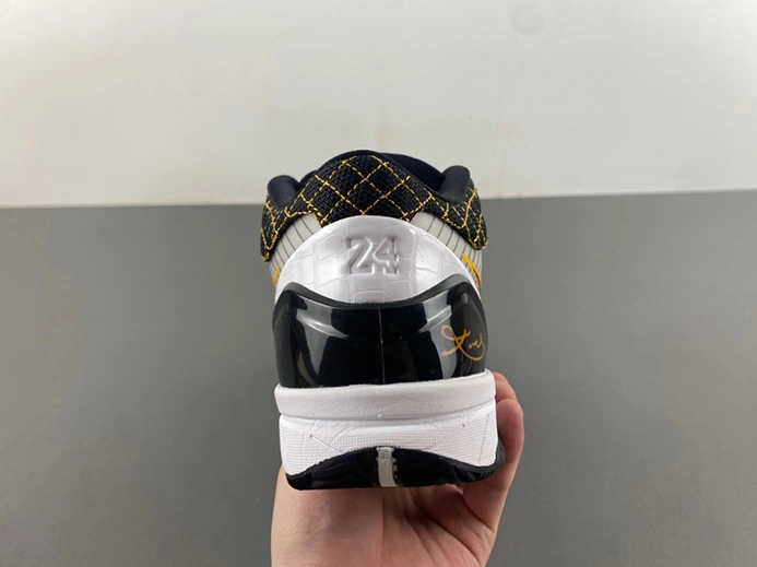 Style match Nike Kobe 4 Protro White Black Del Sol  AV6339-101 SmartChoice 6095