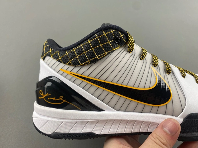 Style match Nike Kobe 4 Protro White Black Del Sol  AV6339-101 SmartChoice 6095
