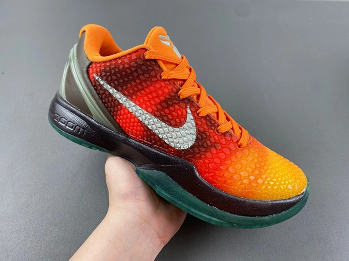 High-tier replica Nike Kobe 6 ASG Orange County Sunset  448693-800 Unique 4872