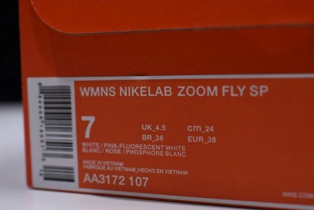 Fair-priced Nike Mens Lab Zoom Fly SP Swoosh Pinwheel Light Gray White Pink Yellow AA3172-106 Compact 4159