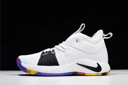 1:1 copy Nike PG 2 TS EP NCAA March Madness Paul George Basketball Shoes AJ5164-100 Sophisticated 1665