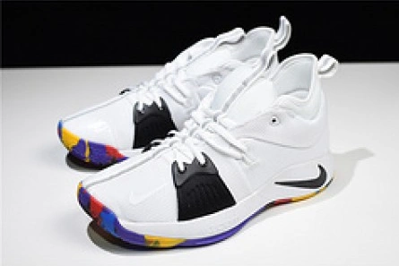 1:1 copy Nike PG 2 TS EP NCAA March Madness Paul George Basketball Shoes AJ5164-100 Sophisticated 1665