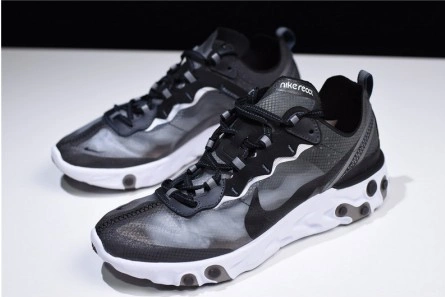 Value-driven Nike React Element 87 Black White | AQ1090-001 Comfortable 6788