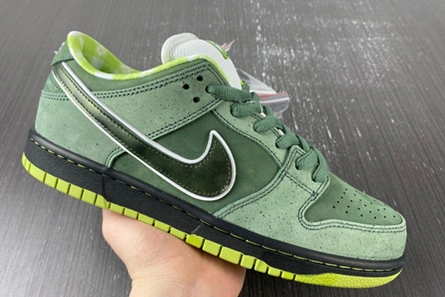 Premium replica Nike SB Dunk Low Concepts Green Lobster BV1310-337 Durable 8270