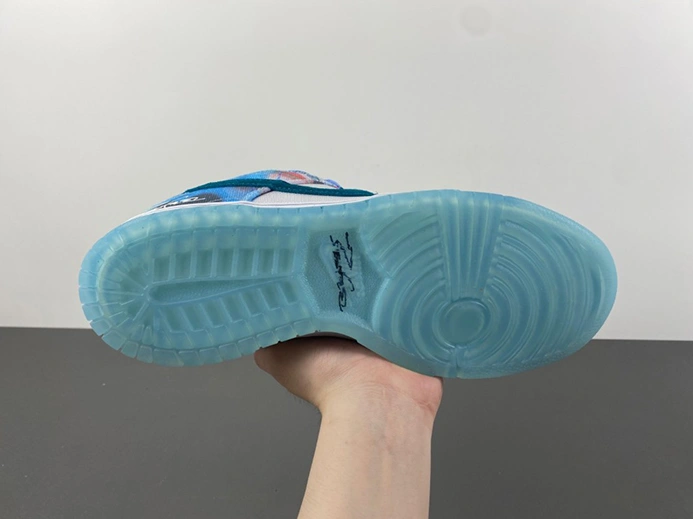 Pricetag-smart Nike SB Dunk Low Futura Laboratories Bleached Aqua  HF6061-400 AllSeason 7002
