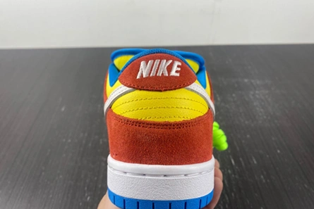 Premium replica Nike SB Dunk Low Pro Bart Simpson  BQ6817-602 Classic 1980