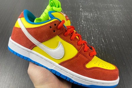 Premium replica Nike SB Dunk Low Pro Bart Simpson  BQ6817-602 Classic 1980