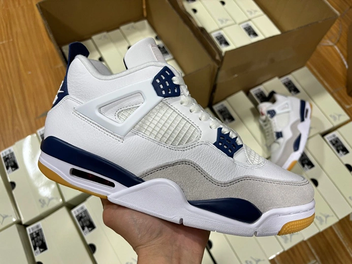 Value-driven Nike SB x Air Jordan 4 Navy 2025 newest DR5415-100 TopPick 7936