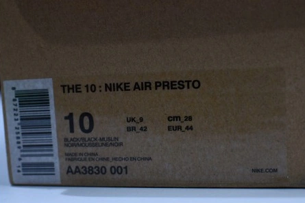 Reasonably priced Nike The 10: Air Presto Stylish 9262