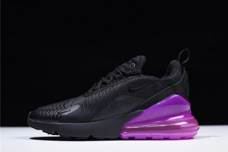 Economical Nike womens  Air Max 270 black purple AH6789 016 Fashionable 4735