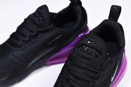 Economical Nike womens  Air Max 270 black purple AH6789 016 Fashionable 4735