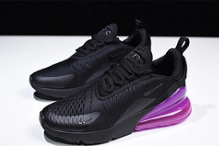Economical Nike womens  Air Max 270 black purple AH6789 016 Fashionable 4735