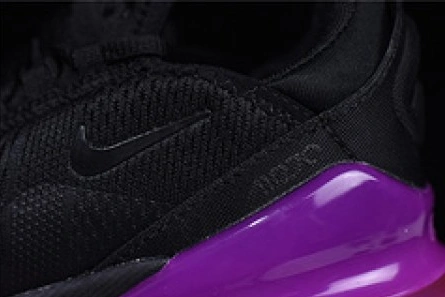 Economical Nike womens  Air Max 270 black purple AH6789 016 Fashionable 4735
