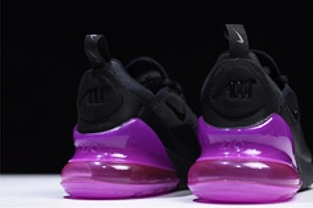 Economical Nike womens  Air Max 270 black purple AH6789 016 Fashionable 4735