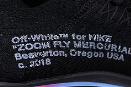 1:1 copy Nike x Off-White Zoom Fly Mercurial Flyknit Black mens AO2115-001 Sophisticated 673