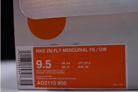Inspired design Nike x Off-White Zoom Fly Mercurial Flyknit Total Orange MENS AO2115-800 Reliable 6001