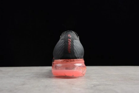Entry-level luxury NikeLab Air VaporMax Flyknit Black Big Red womens AA3859-016 Refined 823