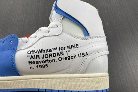 Mirror quality OFF-WHITE x Air Jordan 1 AQ0818-168 WellDesigned 5292