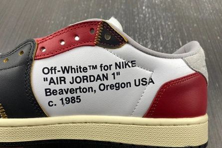 Close-to-original OFF-WHITE x Air Jordan 1 CZ0790-107 Practical 9855
