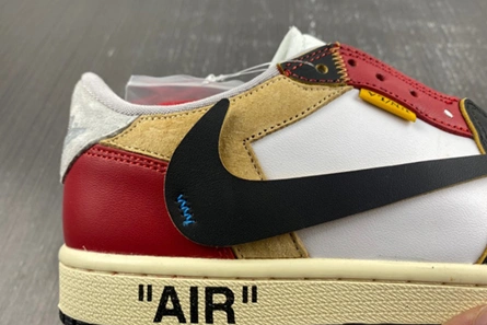 Close-to-original OFF-WHITE x Air Jordan 1 CZ0790-107 Practical 9855