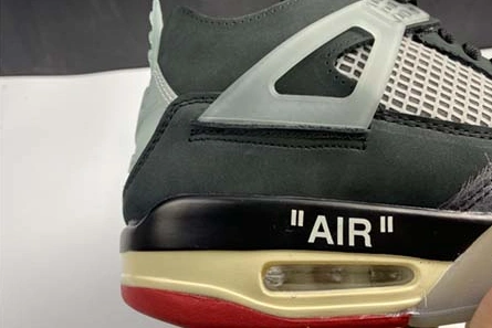 Low-cost OFF-WHITE x Air Jordan 4 “Bred” CV9388-001 Compact 1854