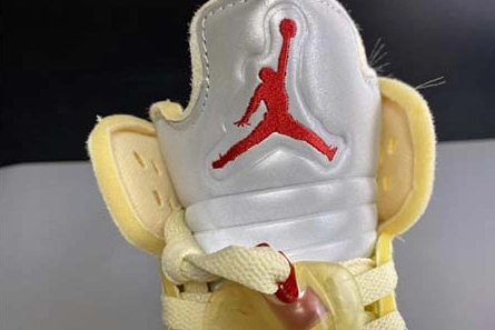Affordable OFF-WHITE x Air Jordan 5 “Sail” DH8565-100 SportInspired 4856