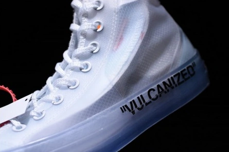 Replica OFF-WHITE x Converse Chuck Taylor All Star 1970s White AA3836-100 Breathable 2444