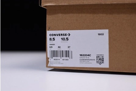 Replica OFF-WHITE x Converse Chuck Taylor All Star 1970s White AA3836-100 Breathable 2444