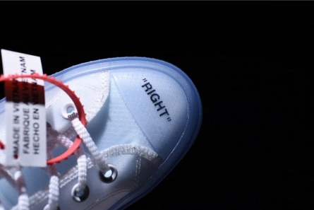 Replica OFF-WHITE x Converse Chuck Taylor All Star 1970s White AA3836-100 Breathable 2444