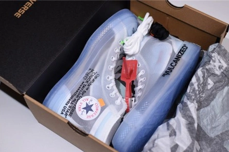 Replica OFF-WHITE x Converse Chuck Taylor All Star 1970s White AA3836-100 Breathable 2444