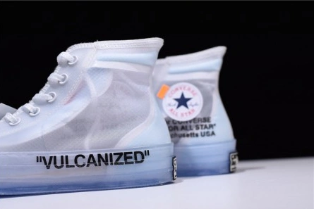 Replica OFF-WHITE x Converse Chuck Taylor All Star 1970s White AA3836-100 Breathable 2444