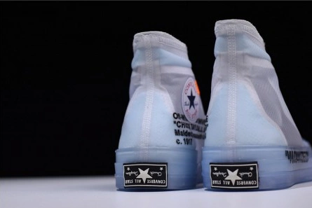 Replica OFF-WHITE x Converse Chuck Taylor All Star 1970s White AA3836-100 Breathable 2444