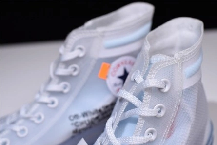 Replica OFF-WHITE x Converse Chuck Taylor All Star 1970s White AA3836-100 Breathable 2444