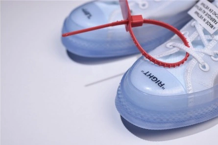 Replica OFF-WHITE x Converse Chuck Taylor All Star 1970s White AA3836-100 Breathable 2444