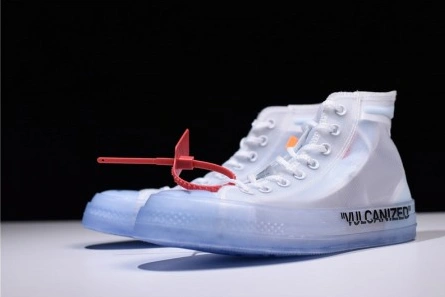 Replica OFF-WHITE x Converse Chuck Taylor All Star 1970s White AA3836-100 Breathable 2444