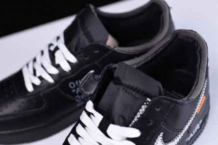 High-tier replica OFF-WHITE x MoMA x Nike Air Force 1 07 Low Black AV5210-001 Unique 4192