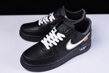 High-tier replica OFF-WHITE x MoMA x Nike Air Force 1 07 Low Black AV5210-001 Unique 4192