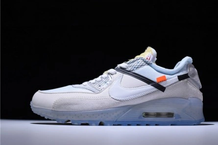 OFF-WHITE x Nike Air Max 90 AM90 THE TEN 10 Sail Muslin Virgil Abloh AA7293-100 Versatile 9781