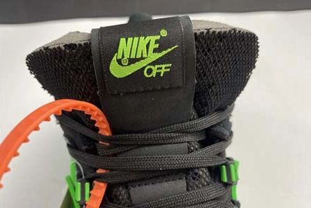 High-tier replica OFF-WHITE x Nike Air Rubber Dunk “Green Strike” CU6015-001 Fashionable 3375