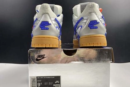 Close-to-original OFF-WHITE x Nike Air Rubber Dunk “University Blue” CU6015-700 Modern 8063