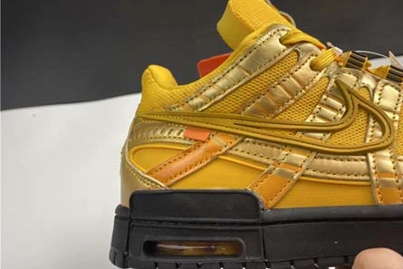 OFF-WHITE x Nike Air Rubber Dunk “University Gold” CU6015-100 Vibrant 4390