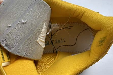 Top-grade copy OFF-WHITE x Nike Air Rubber Dunk “University Gold” CU6015-100 Vibrant 4390