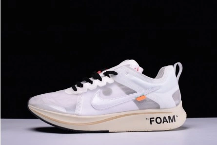 OFF-WHITE x Nike Zoom FLY THE TEN 10 Virgil Abloh AJ4588-100 Trendsetting 4524