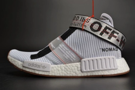 OFF-WHITE x adidas Originals NMD City Sock MENS BA7208 Versatile 9453