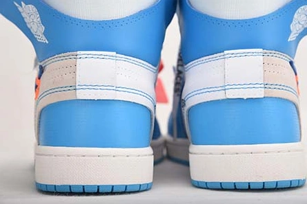 Price-wise Off-White Air Jordan 1 Powder Blue UNC AQ0818-148 Modern 136