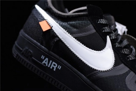 Parallel design Off-White Nike Air Force 1 Black AO4606-001 GoodFit 2862